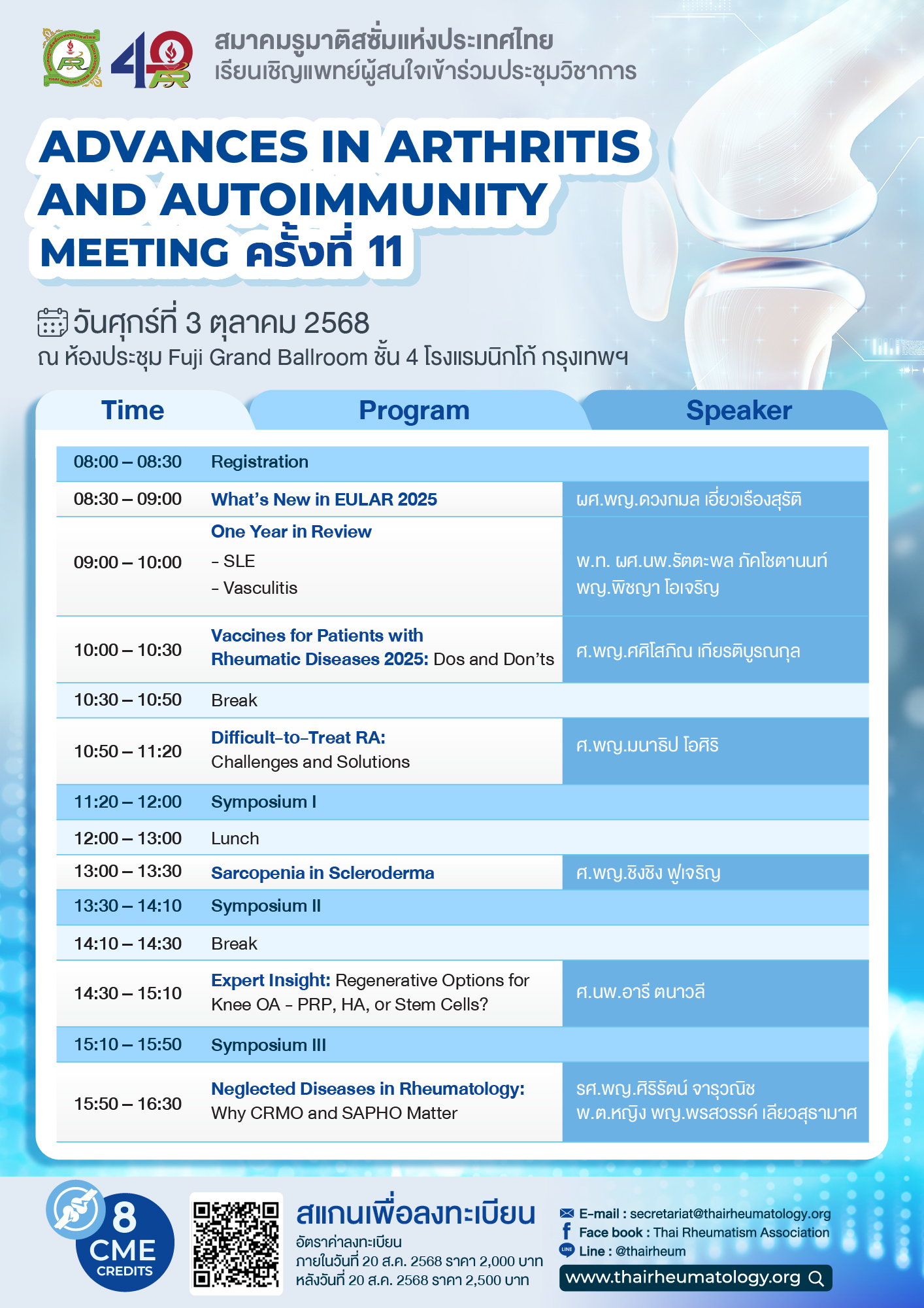 Advances in Arthritis/Autoimmune Meeting 2025